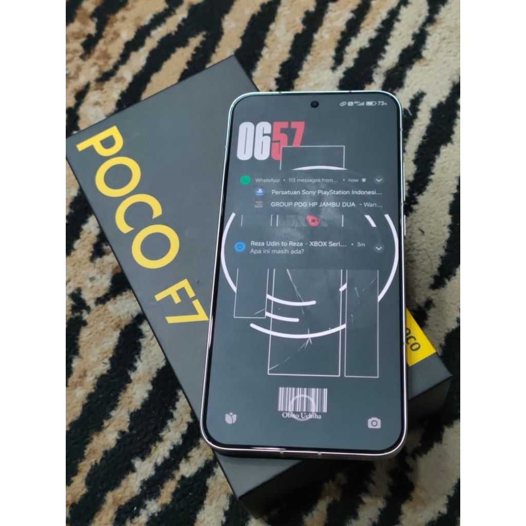 Poco f7 12/512gb second fullset