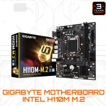 GIGABYTE Motherboard Intel H110M M.2 - DDR4 MicroATX Motherboard Gigabyte H110M M2