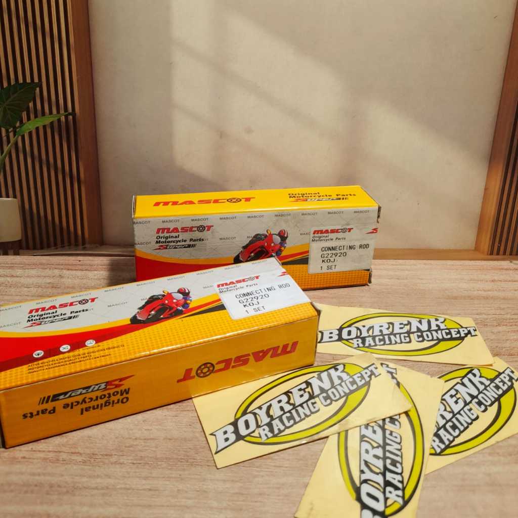 setang seher stang seker conecting rod batang piston kruk as BEAT NEW 2020 DELUXE STREET LED GENIO K