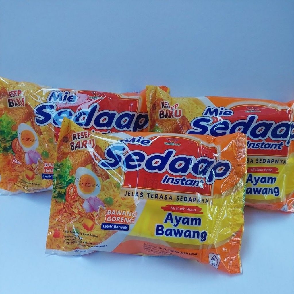 Mie Sedaap Ayam Bawang / Mi Sedaap Ayam Bawang / Mie Kuah / Mie instan / Mi Kuah Ayam Bawang / Mie K