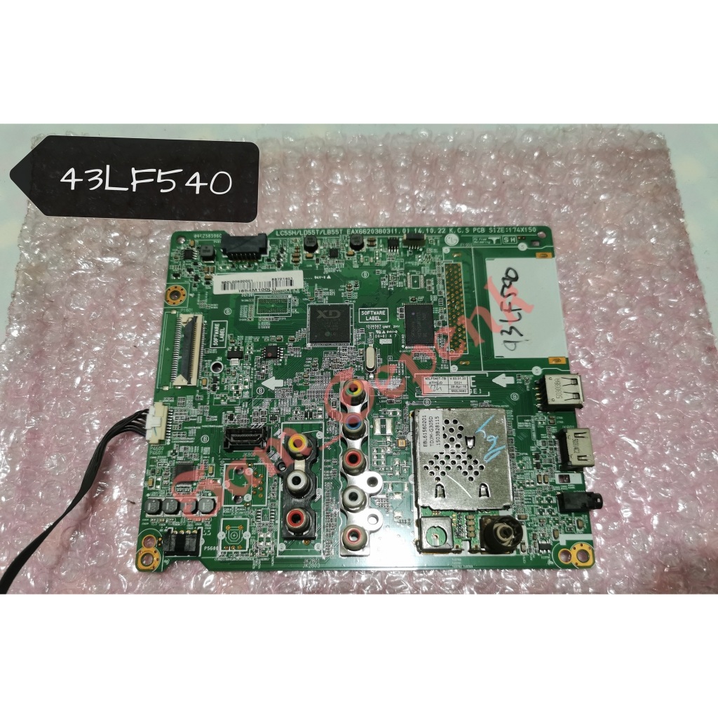MAINBOARD TV LG 43LF540T / MB TV LG 43LF540T / MESIN TV LG 43LF540T / MODUL TV LG 43LF540T / MB LG 4