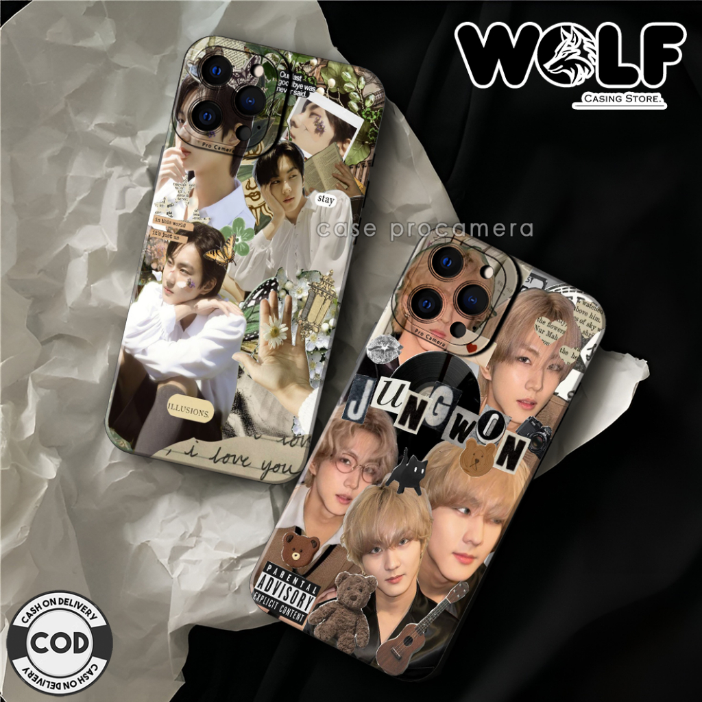 Softcase Procamera Jungwoon Enhypen Softcase Silicon Full Protection Untuk  Iphone samsung xiaomi re