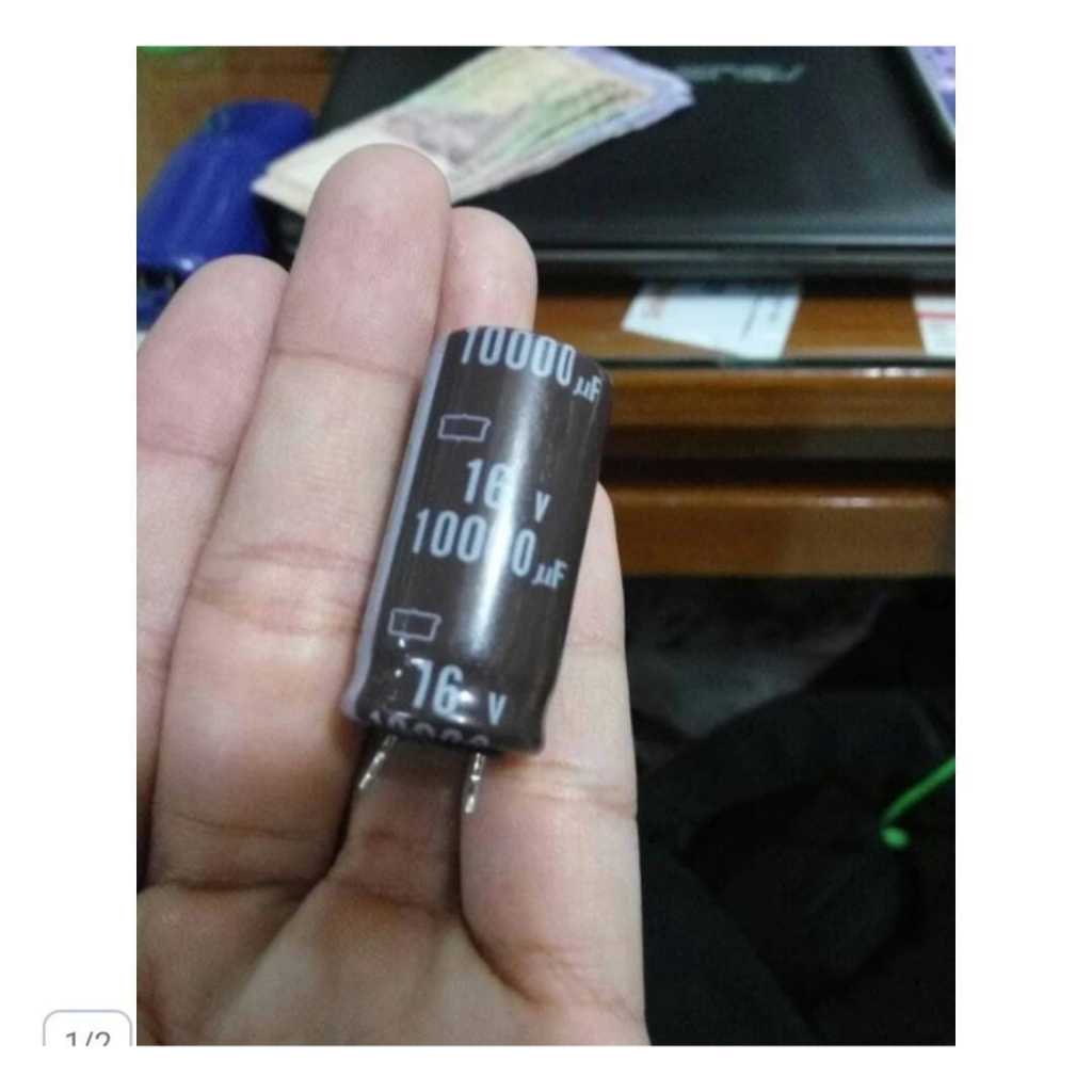 RI1900 elco 10000 16v 10000 uf 16volt 16 volt 10000uf kmg by PCM LTC GLODOK