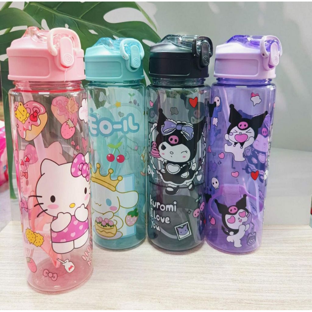 BOTOL SANRIO BENING / BOTOL KARAKTER ANAK SANRIO 800ML