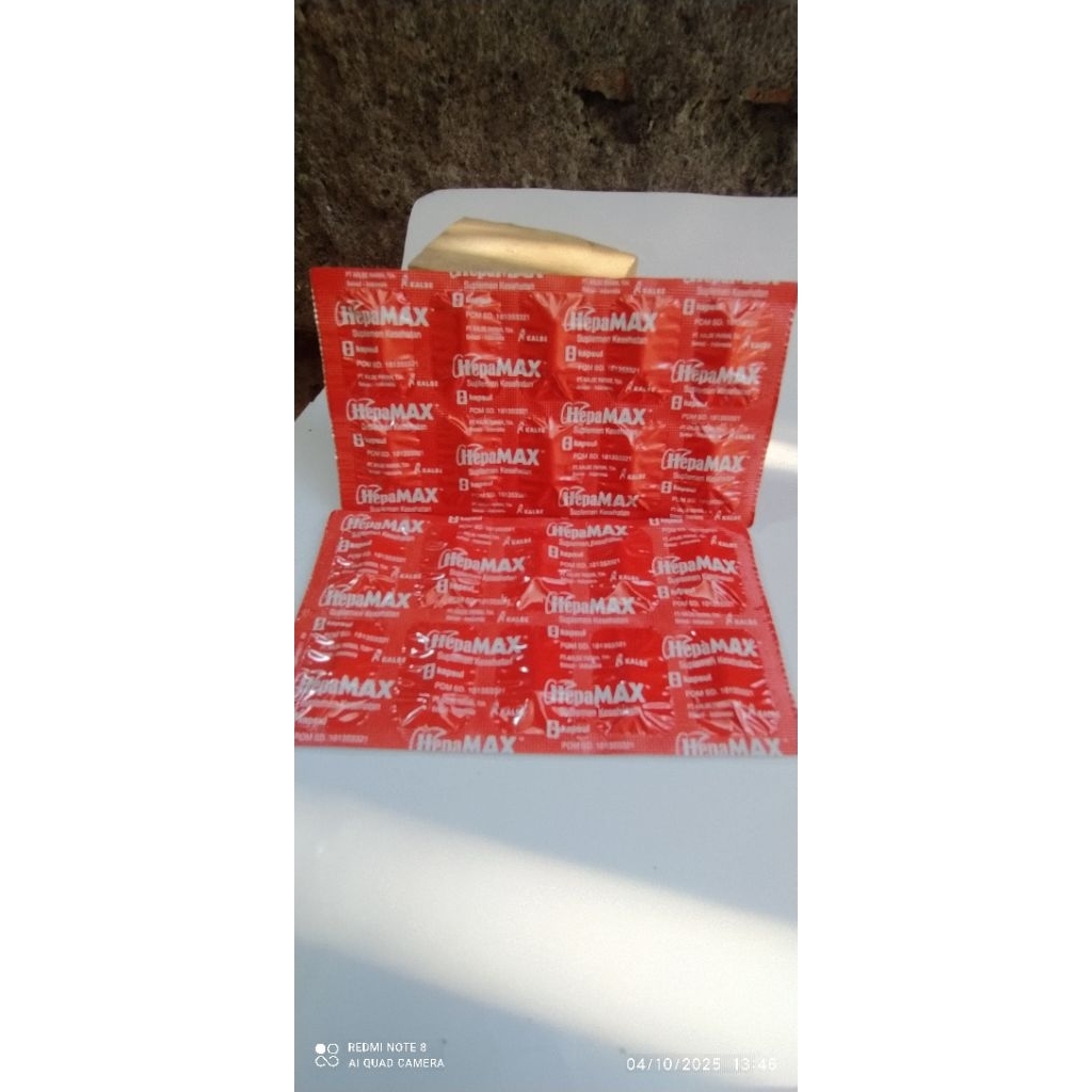 Hepamax perlembar 10 kapsul
