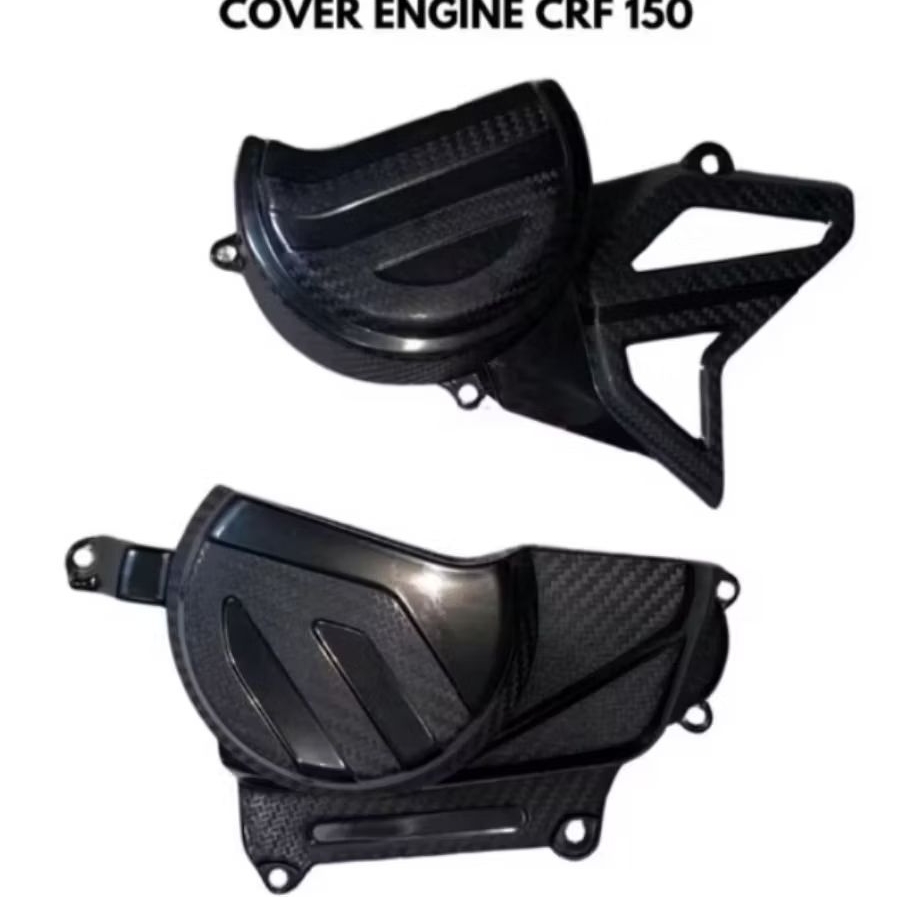 Cover tutup mesin crf 150 L original copotan