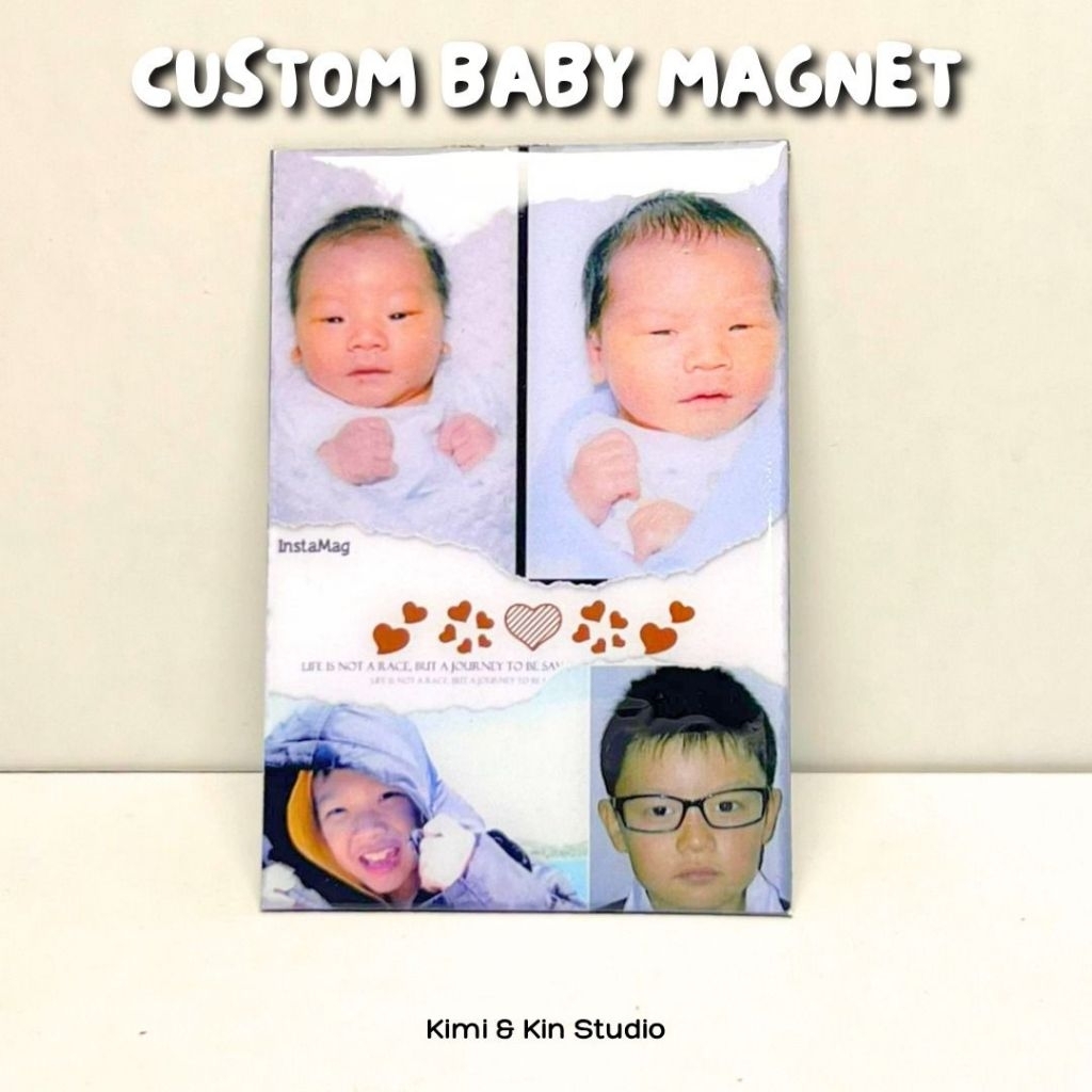 MAGNET KULKAS ANAK BABY CUSTOM | MAGNET KULKAS CUSTOM FOTO ANAK | CUSTOM MAGNET FOTO BAYI | CUSTOM M