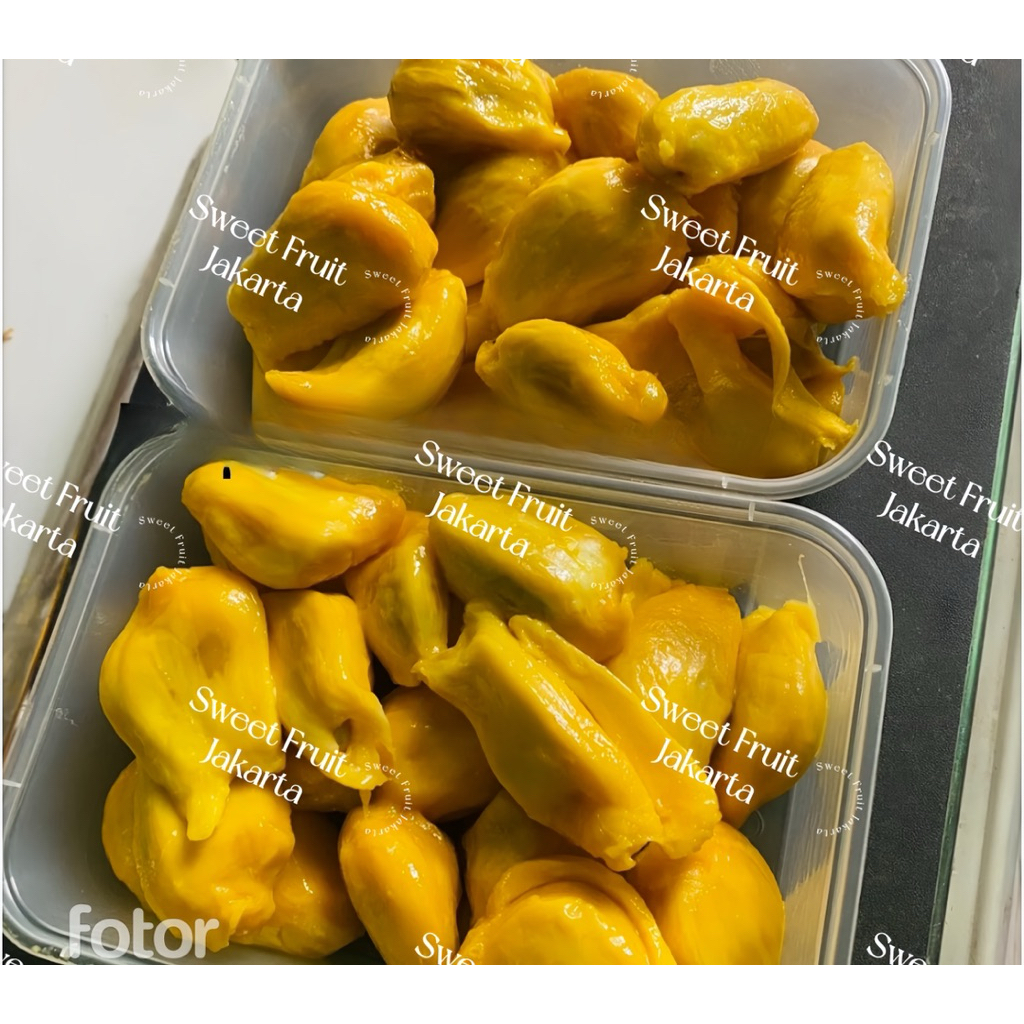 Buah Cempedak  Manis Pontianak / Buah Cempedak Kupas Dadakan Segar Fresh -+1kg