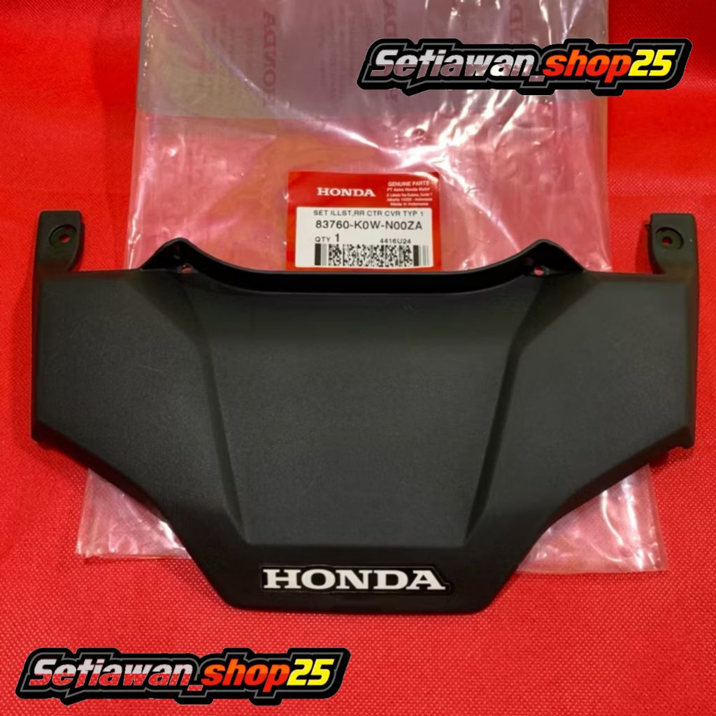 Center Cover Sambungan Body Belakang Tutup Atas Lampu Belakang ADV 150