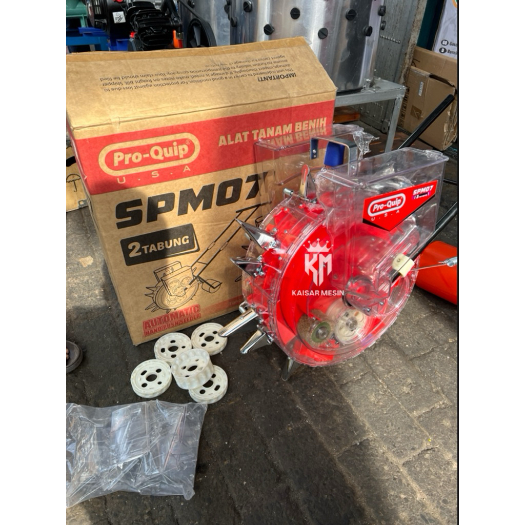 Alat Tanam Jagung 2 Tabung PROQUIP SPM07 / Penanam Jagung