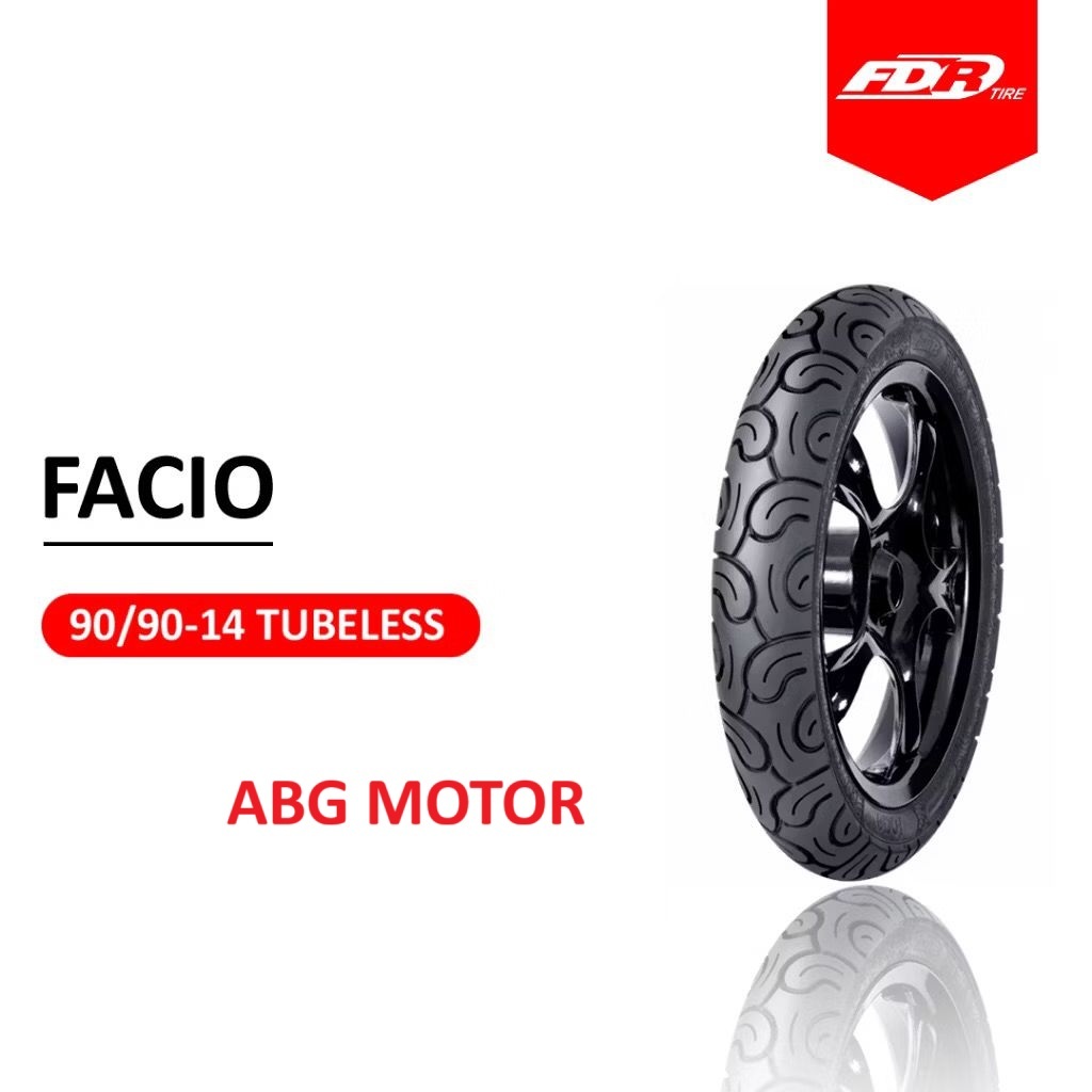 BAN LUAR FDR TUBLESS 90/90-14 FACIO