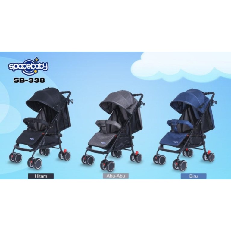 BABY STROLLER RODA TIGA SPACE BABY SB-5011//SB-338