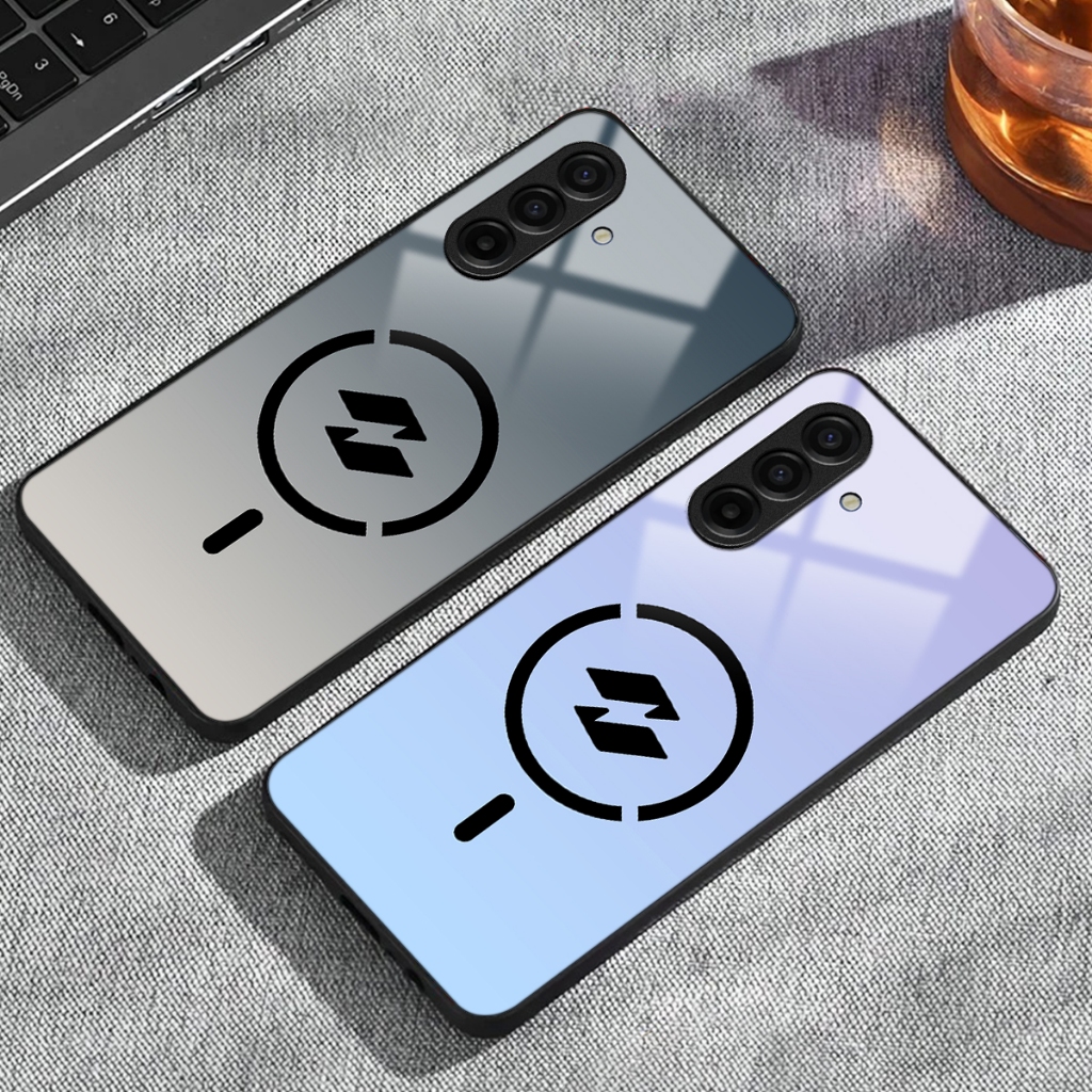 Softcase Kaca Samsung A17 TERBARU A13 A14 A15 A16 Case Kilau - Softcase Plat - Casing Custom Samsung