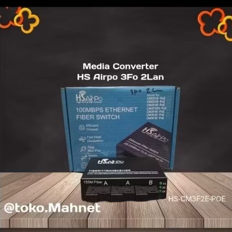 Media Converter 3fo 2lan Hs Airpo