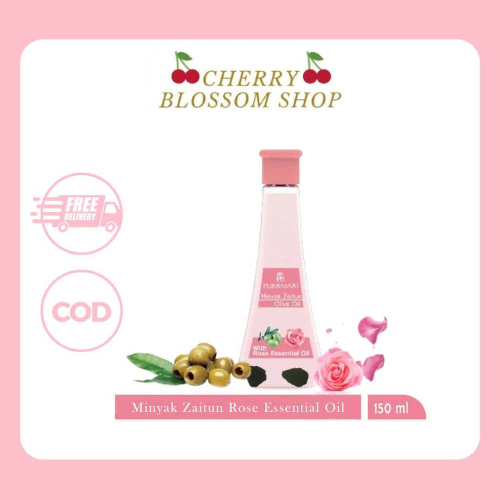 Purbasari Minyak Zaitun Rose Essential Oil 150ml
