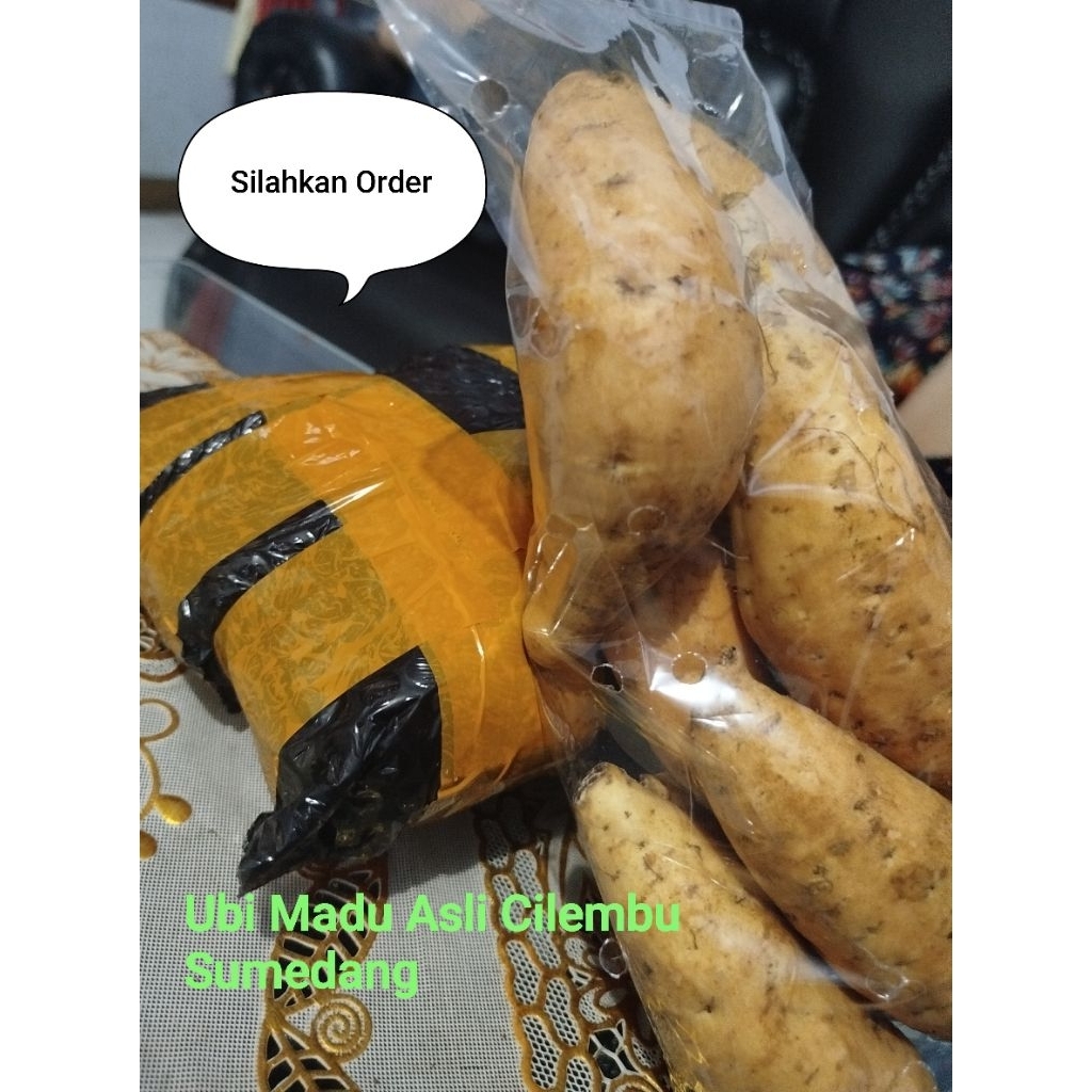 Ubi Madu Asli Cilembu Sumedang (Ukuran Sedang)