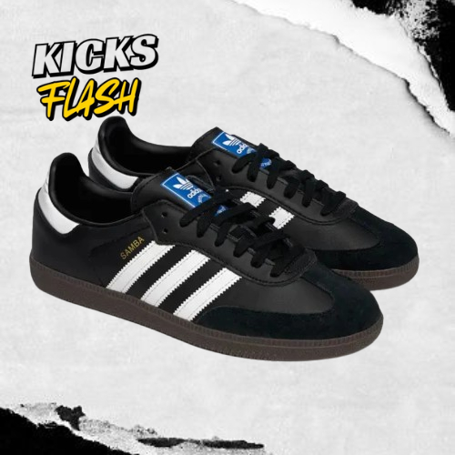 Adidas Samba OG Black White Gum B75807 Original