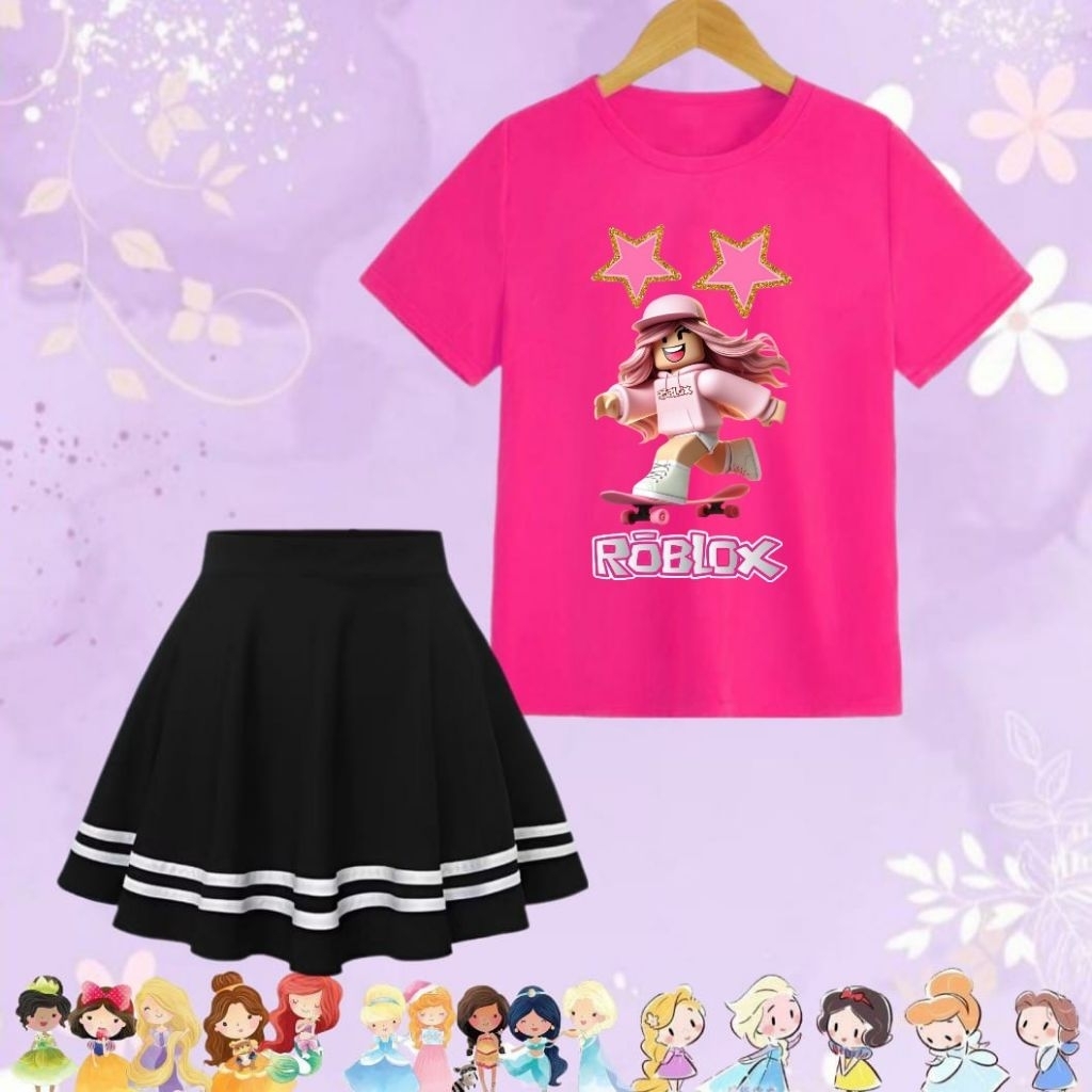 Setelan Anak Perempuan & Setelan Rok Scuba Anak perempuan ROBLOX 1