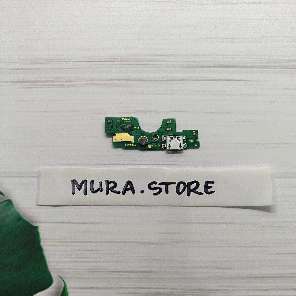 Flexible konektor cas papan cas connector charger Oppo A57 + ic original
