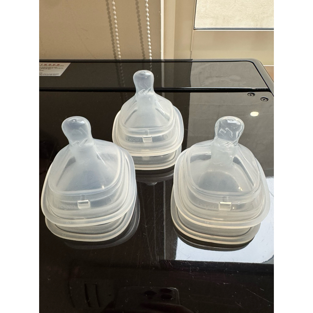 PRELOVED NIPPLE BOTOL SUSU HEGEN STAGE 1