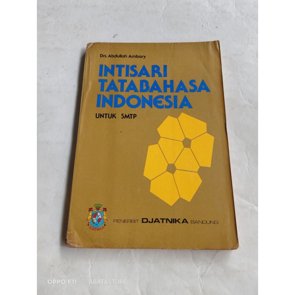BUKU BAHASA INDONESIA SMTP DRS ABDULLAH AMBARY