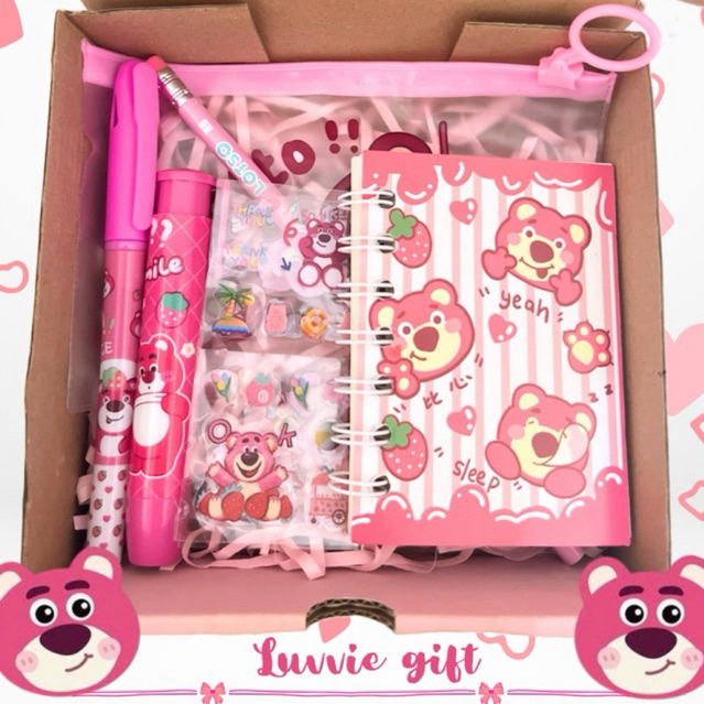 gift box pink lotso