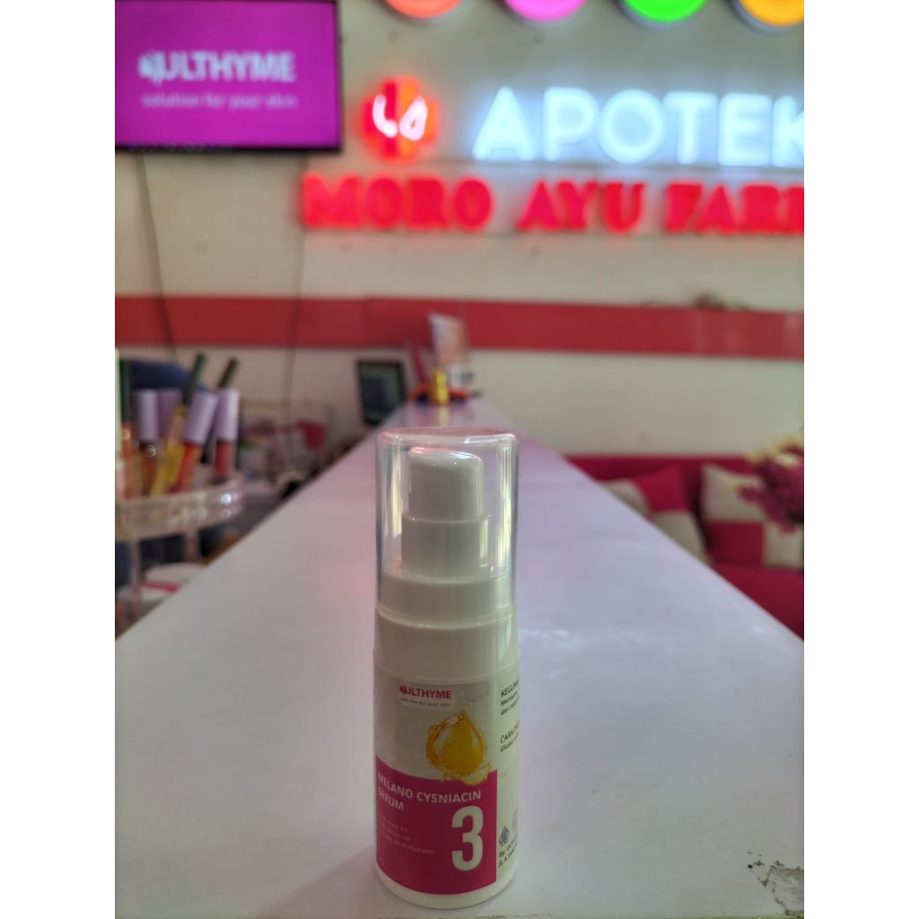 NEW ULTHYME CYSTIAMINE MELANO 3  SERUM 15ML