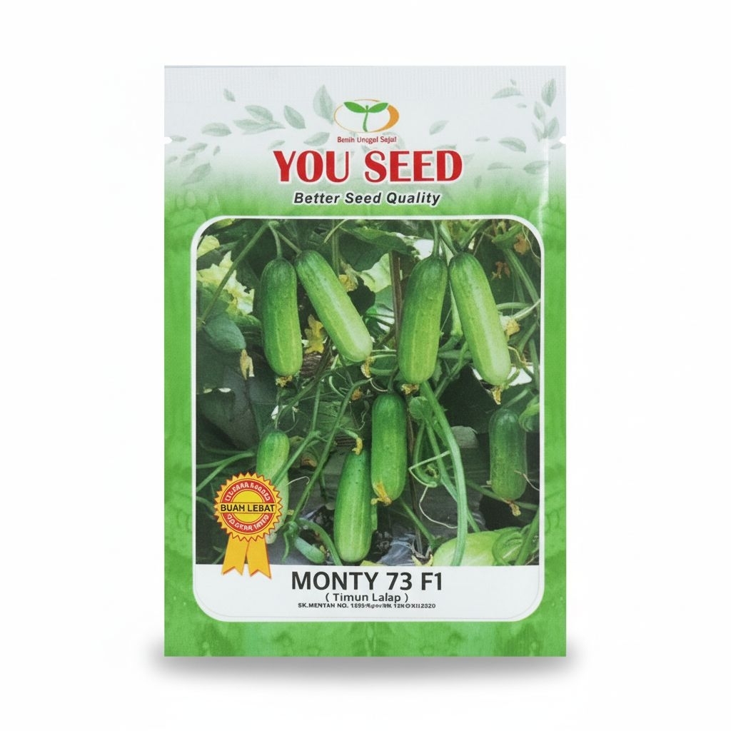 Benih Timun Lalap MONTY 73 isi 20gr timun baby Mentimun Biji Bibit You seed