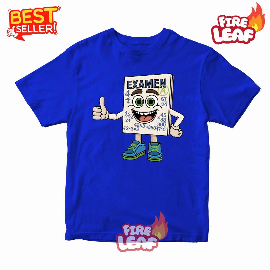 BAJU ATASAN KAOS ANAK YESS MY EXAMEN ANOMALI BRAINROT