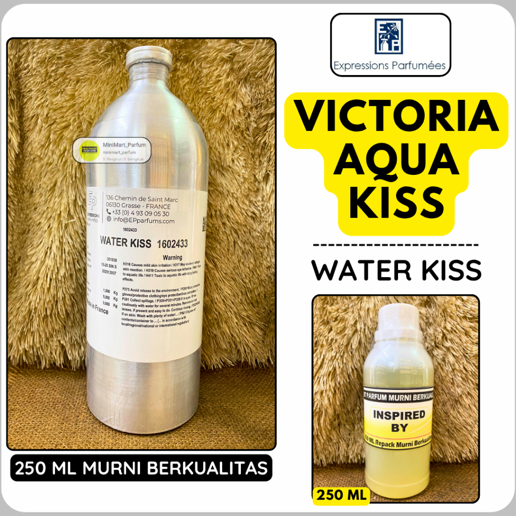 WATER KISS EXPRESSIONS Repack 250 ML Murni Berkualitas Bibit Parfum EP