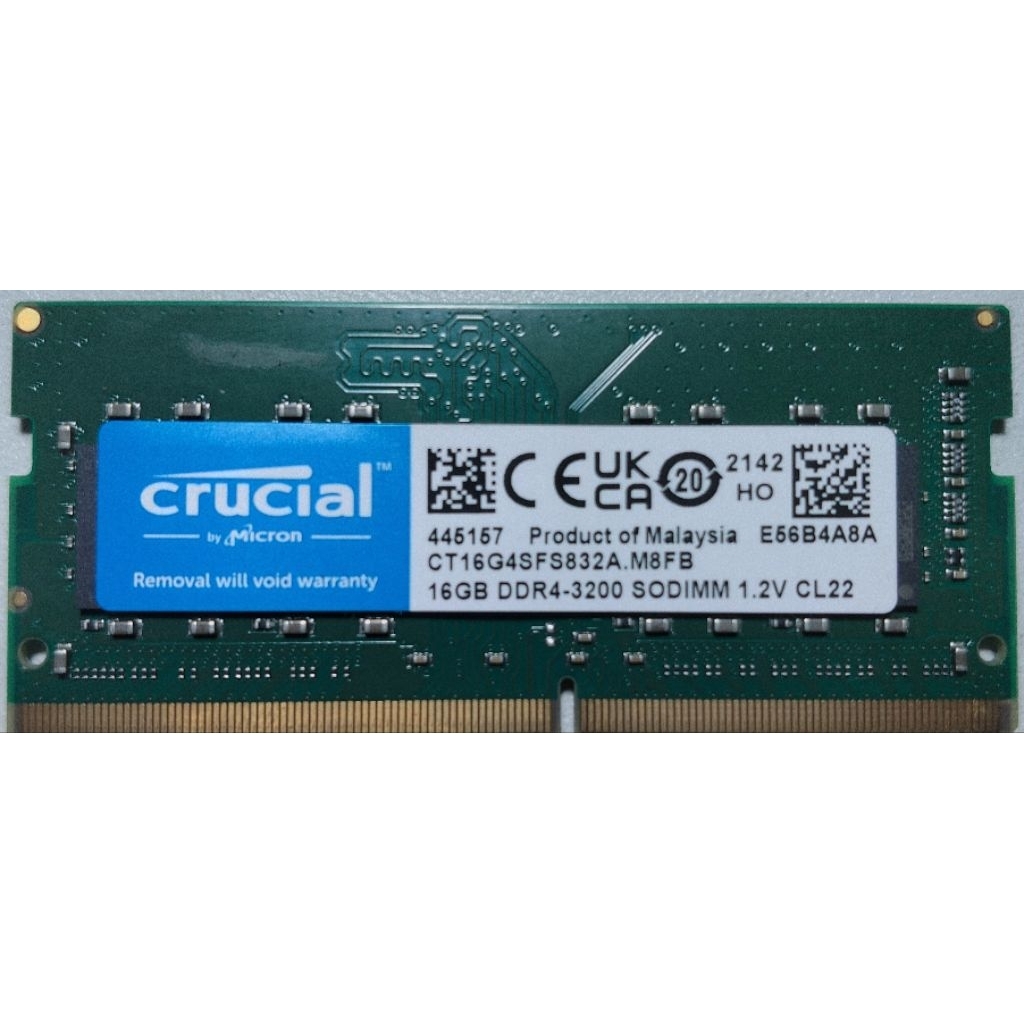 SODIMM DDR4 4/8/16 GB 3200Mhz Ram Laptop/mini pc Build Up