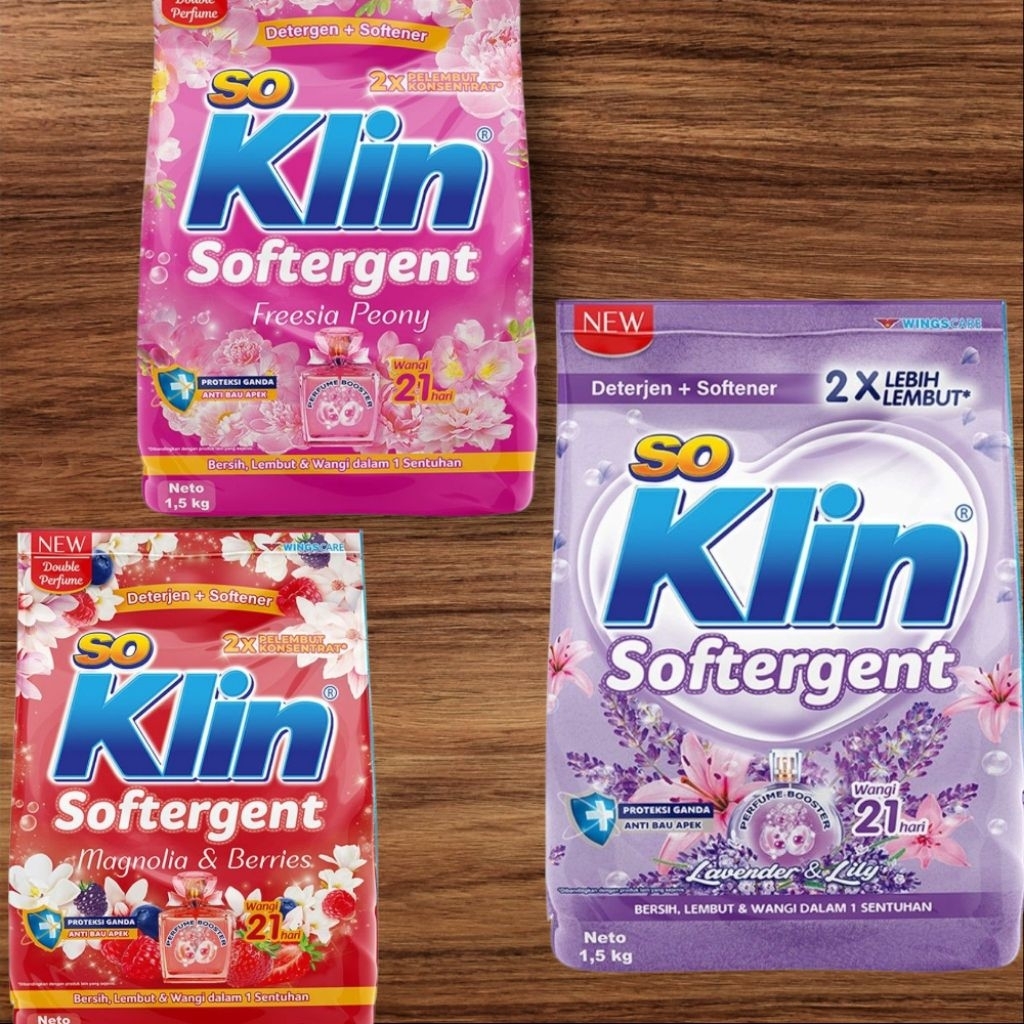 So Klin Detergent Bubuk 1.5kg