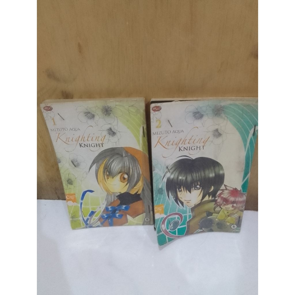 KOMIK KNIGHTING KNIGHT MIZUTO AQUA NO.1&2 SET(TAMAT)