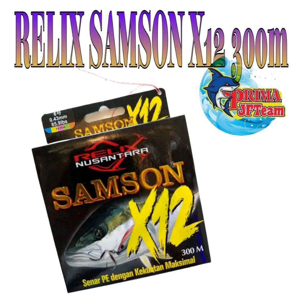 Pe Relix Samson X 12 MultiColour