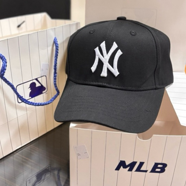 TOPI MLB BLACK KARINA AESPA ORIGINAL KOREA