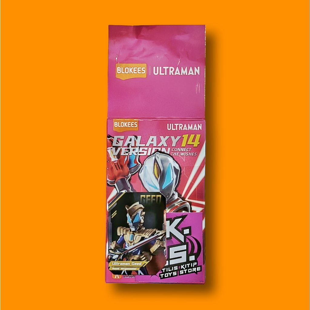 Blokees Ultraman Geed Royal Megamaster Galaxy Version 14 Baru