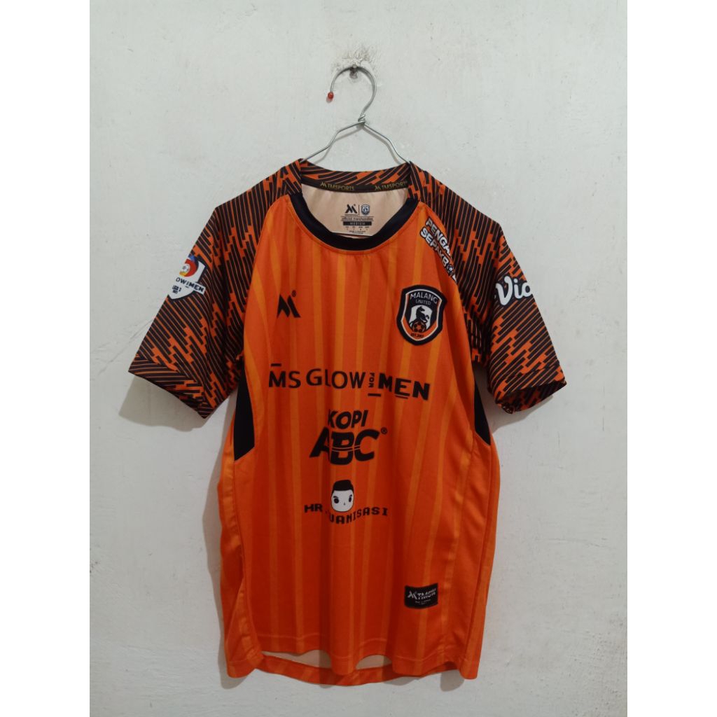 Jersey Malang United Home Liga 3 Jawa Timur 2021 Original Matchworn TMSportswear