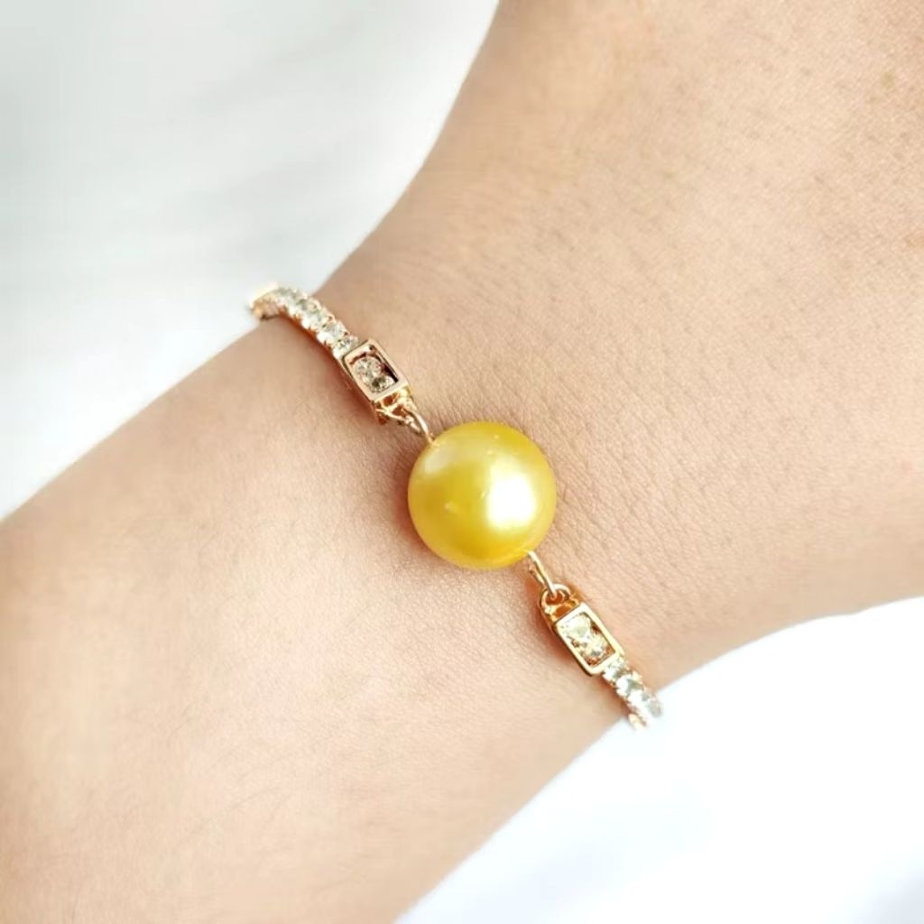 gelang mutiara laut asli lombok