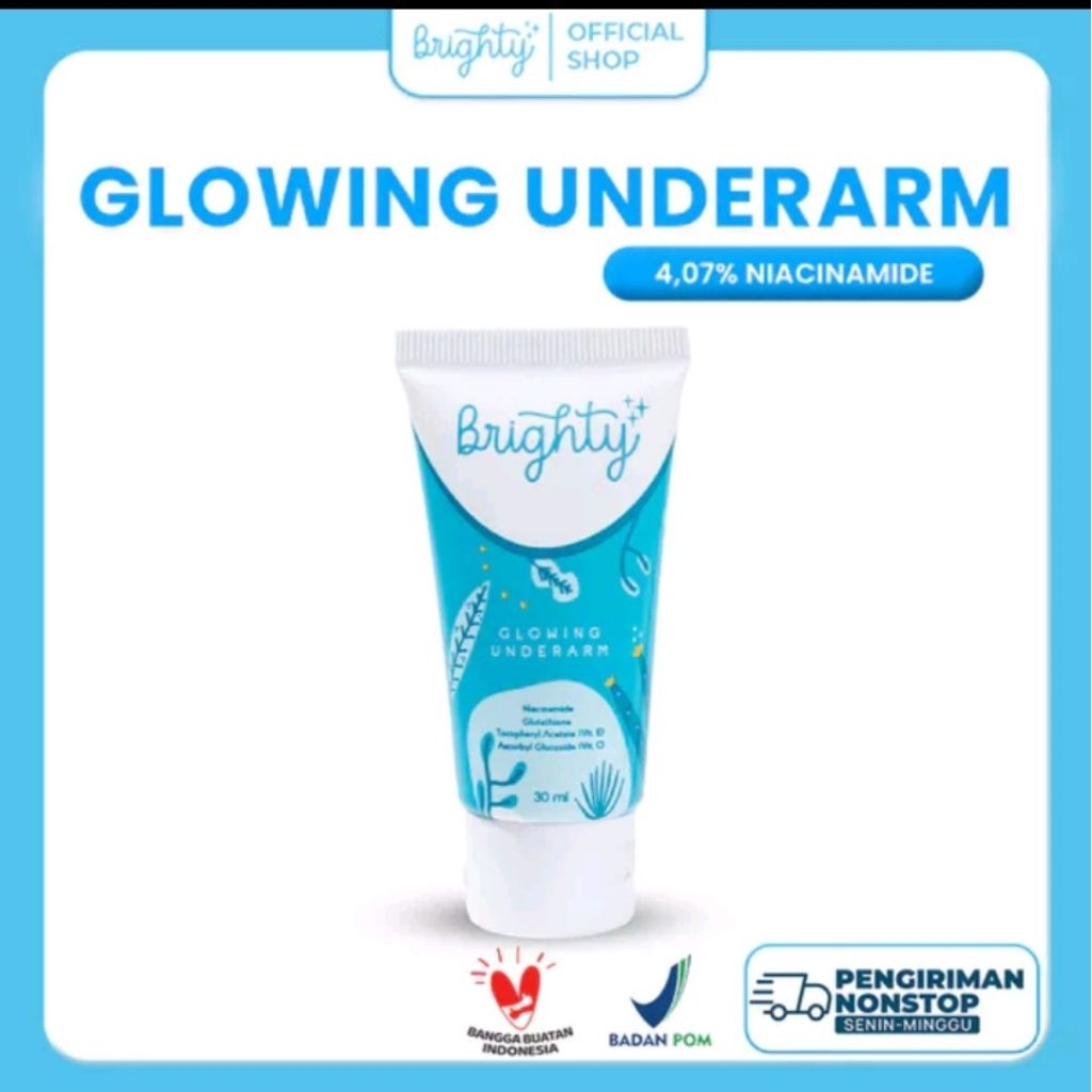 Brighty glowing underarm