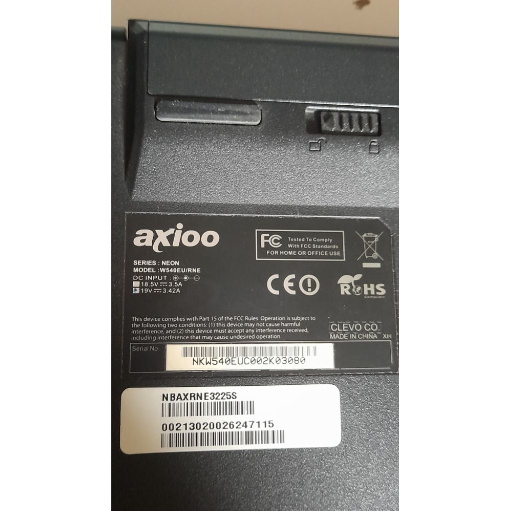 laptop axio neon rne mulus minus rusak mati ga bisa on