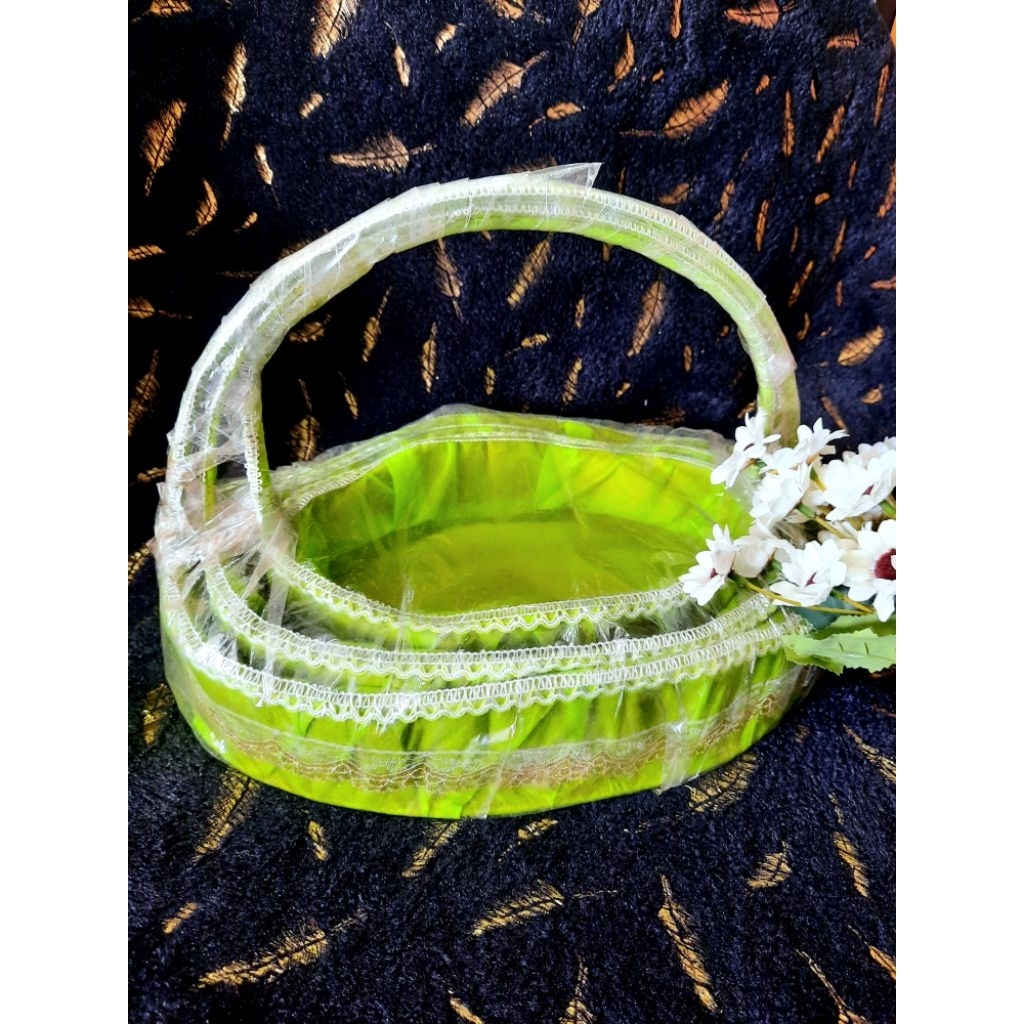 Souvenir Kotak keranjang parcel / hantaran seserahan /lamaran/ Isi 3