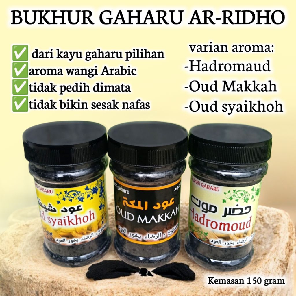 Bukhor arab kayu Gaharu