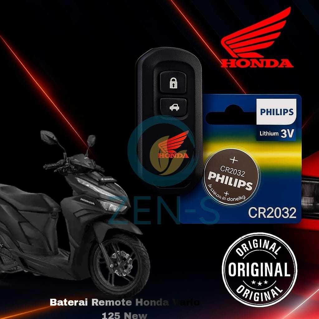 Batu Baterai Batre Remot Motor Keyless HONDA VARIO 125 NEW CC Original