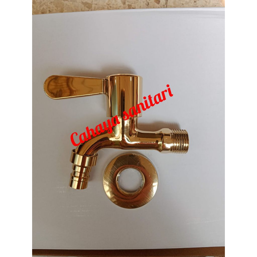 Kran taman stainless 304  / kran tembok stainless sus 304