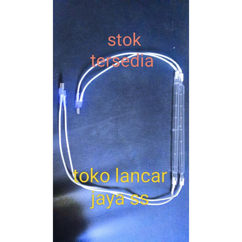 lampu halogen 1 set (2 lampu digabung) / lampu kompor listrik / kompor lampu halogen / halogen