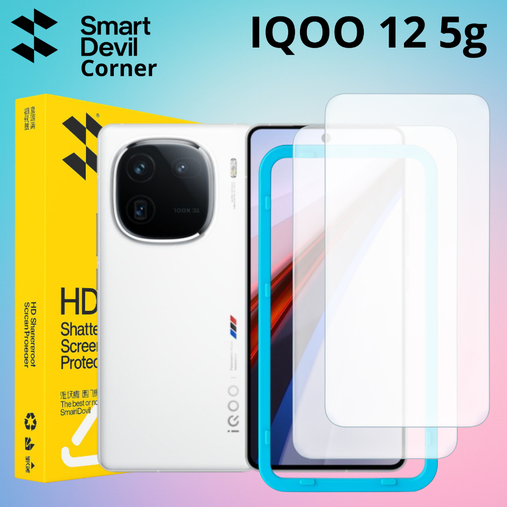 SmartDevil Tempered Glass untuk IQOO 12 5g