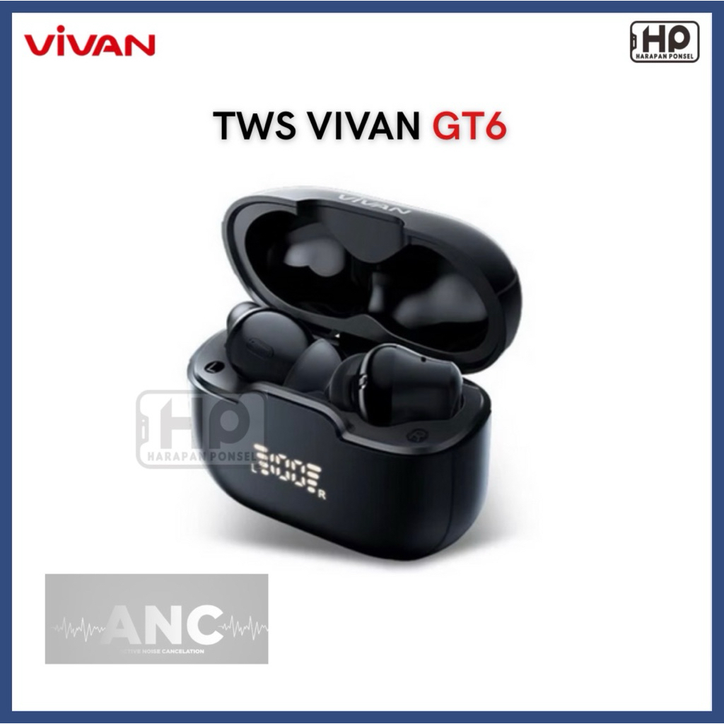 TWS VIVAN GT6 Sudah ANC