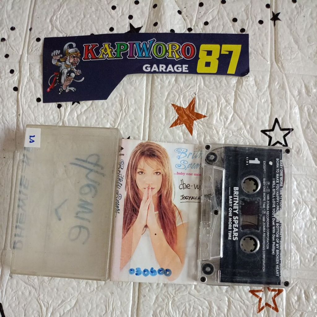 KASET PITA,,BRITNEY SPEARS....BABY ONE MORE TIME