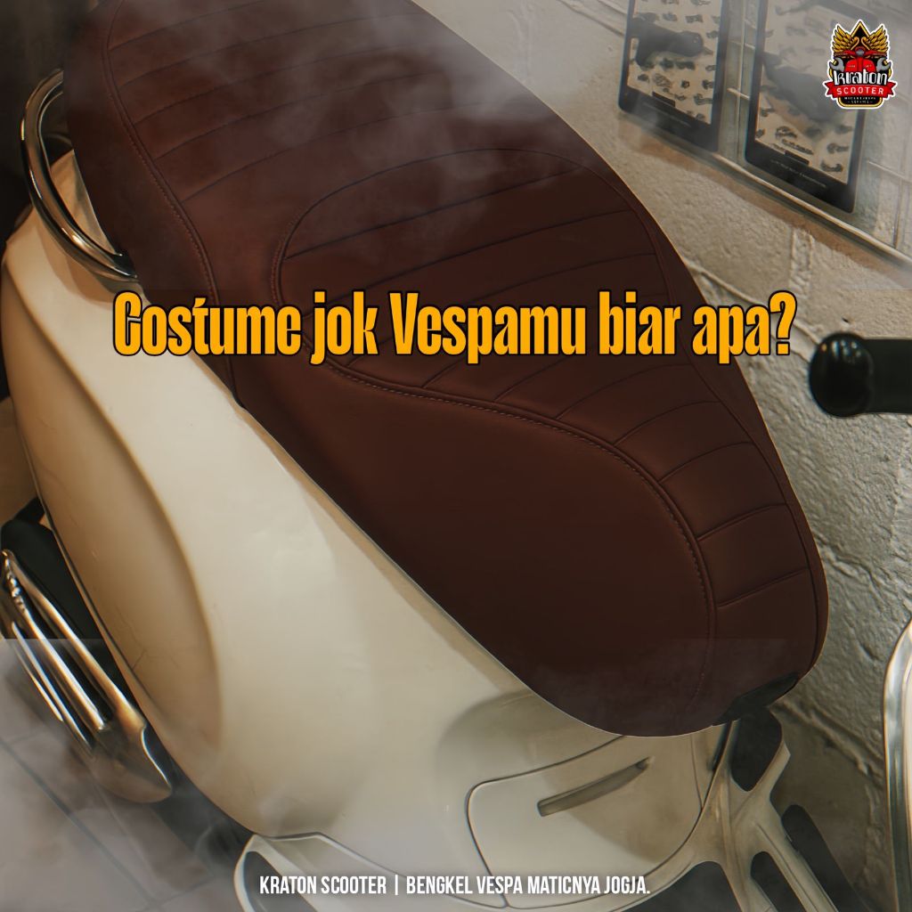 KULIT JOK CARBON FOR VESPA SPRINT/PRIMAVERA
