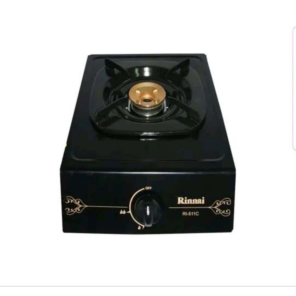 Kompor Gas Rinnai 1 Tungku RI-511C | RI 511 C RI511C 511C 511 C